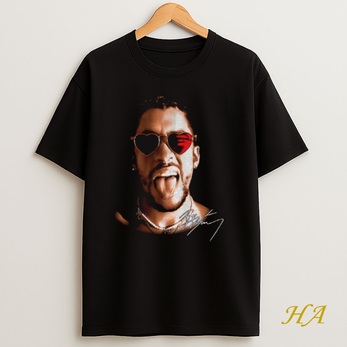 Official Bad Bunny Benito Graphic Signature Shirt