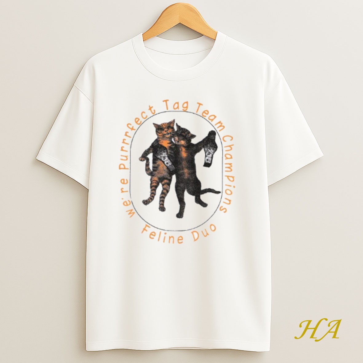 Official Bayley Wearing Cat Champions Belt Were Purrfect Tag Team Champion Feline Duo Shirt