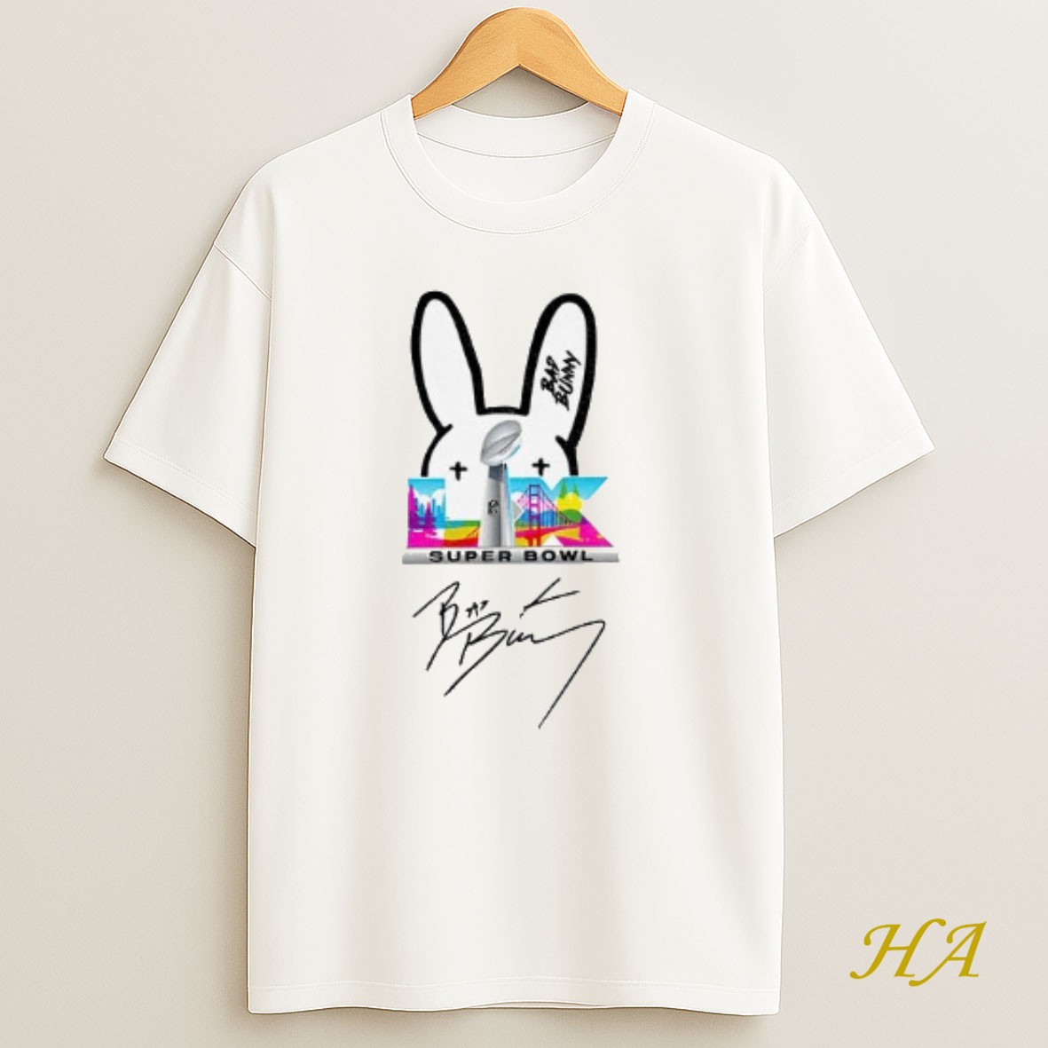 Official Benito Bowl Bad Bunny Puerto Rico Music Bunny Ears Logo Signature Shirt