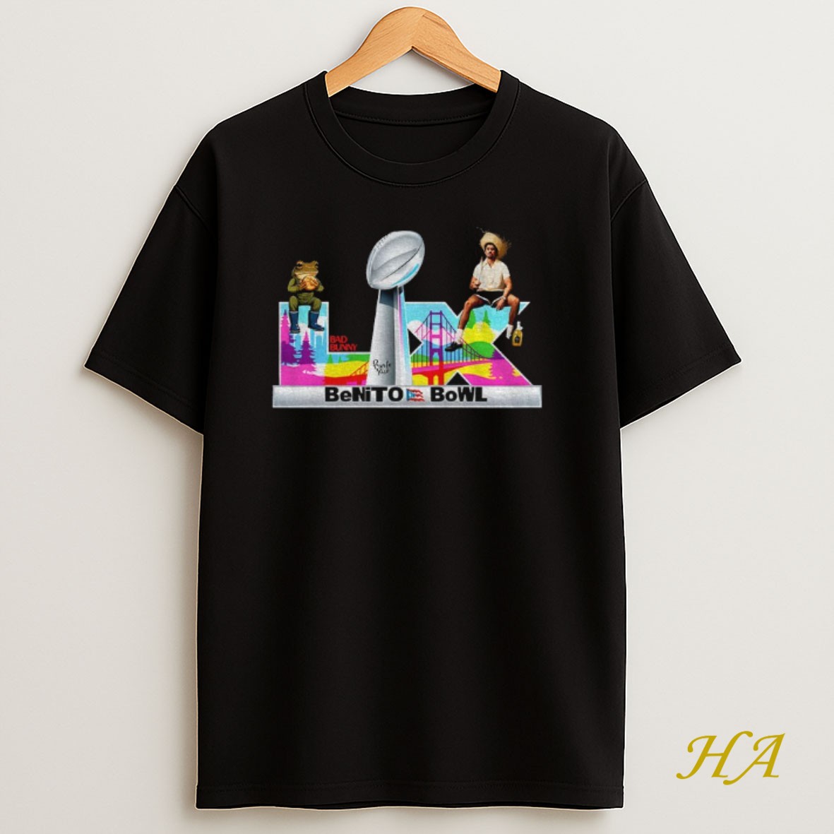 Official Benito Bowl Bad Bunny Super Bowl Nfl 2025 Shirt
