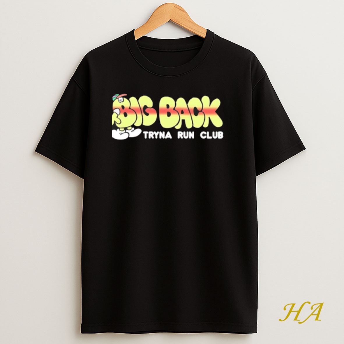 Official Big Back Tryna Run Club Shirt