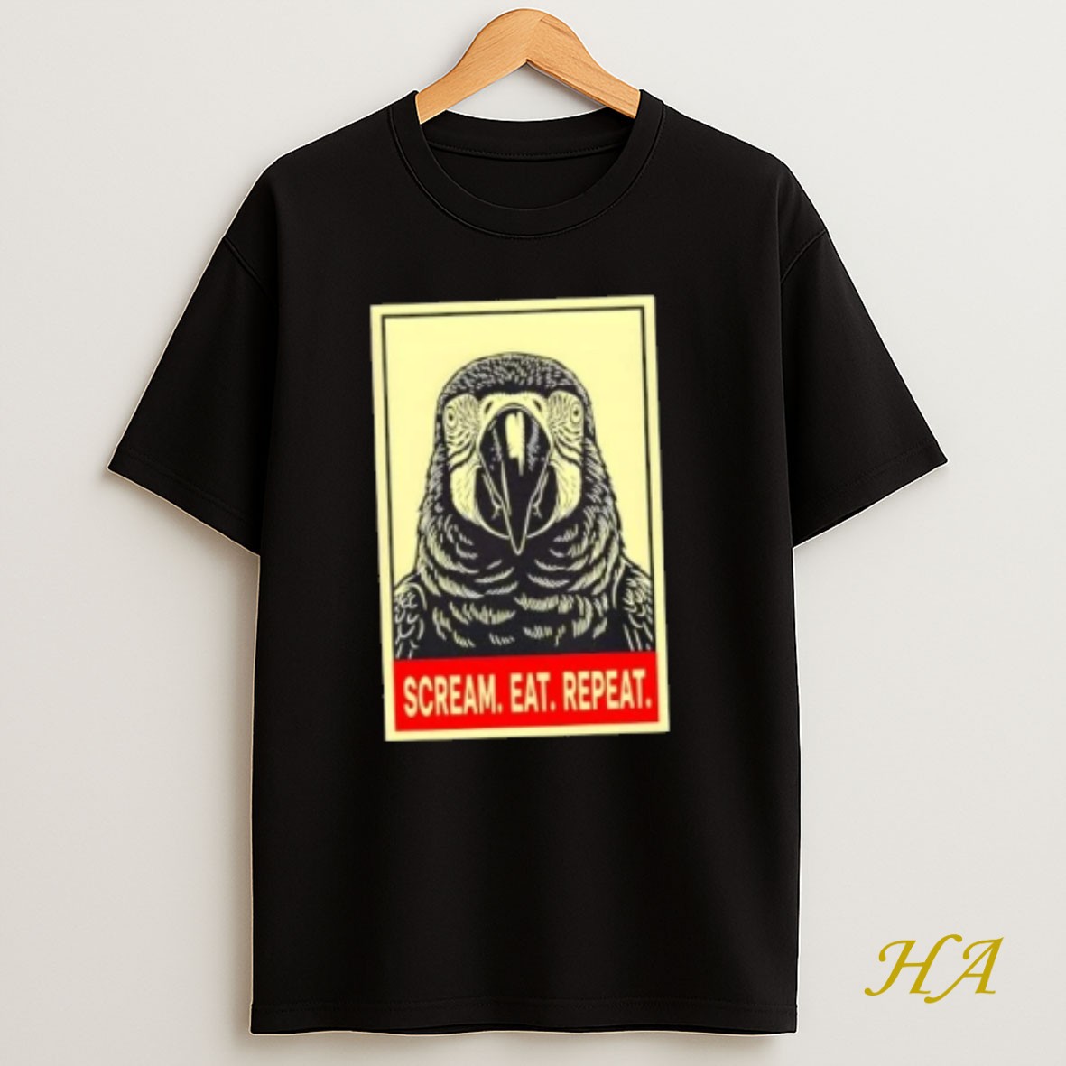 Official Bird Scream Eat Repeat T Shirt
