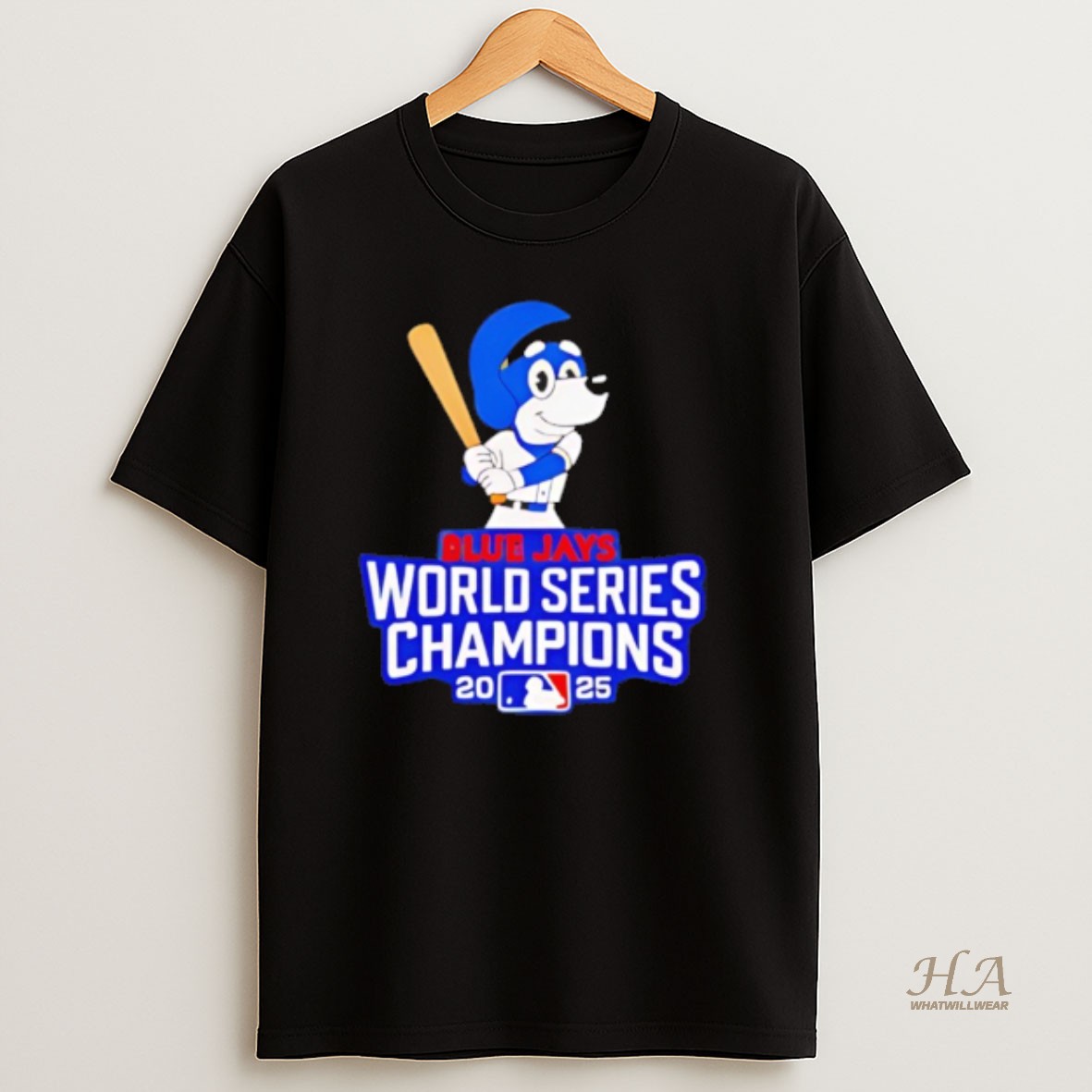 Official Bluey Blue Jays World Series Champions 2025 Shirt