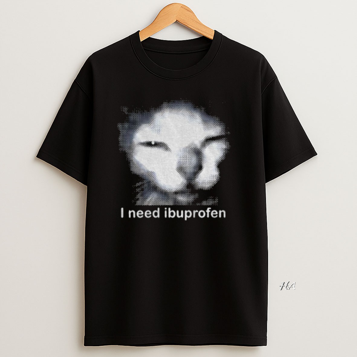 Official Blurry Cat Need Ibuprofen I Need Ibuprofen T Shirt