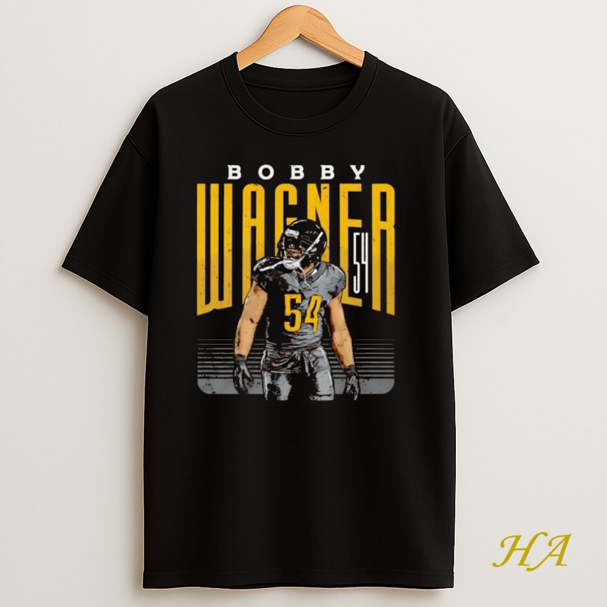 Official Bobby Wagner Portrait Washington Commanders T Shirt