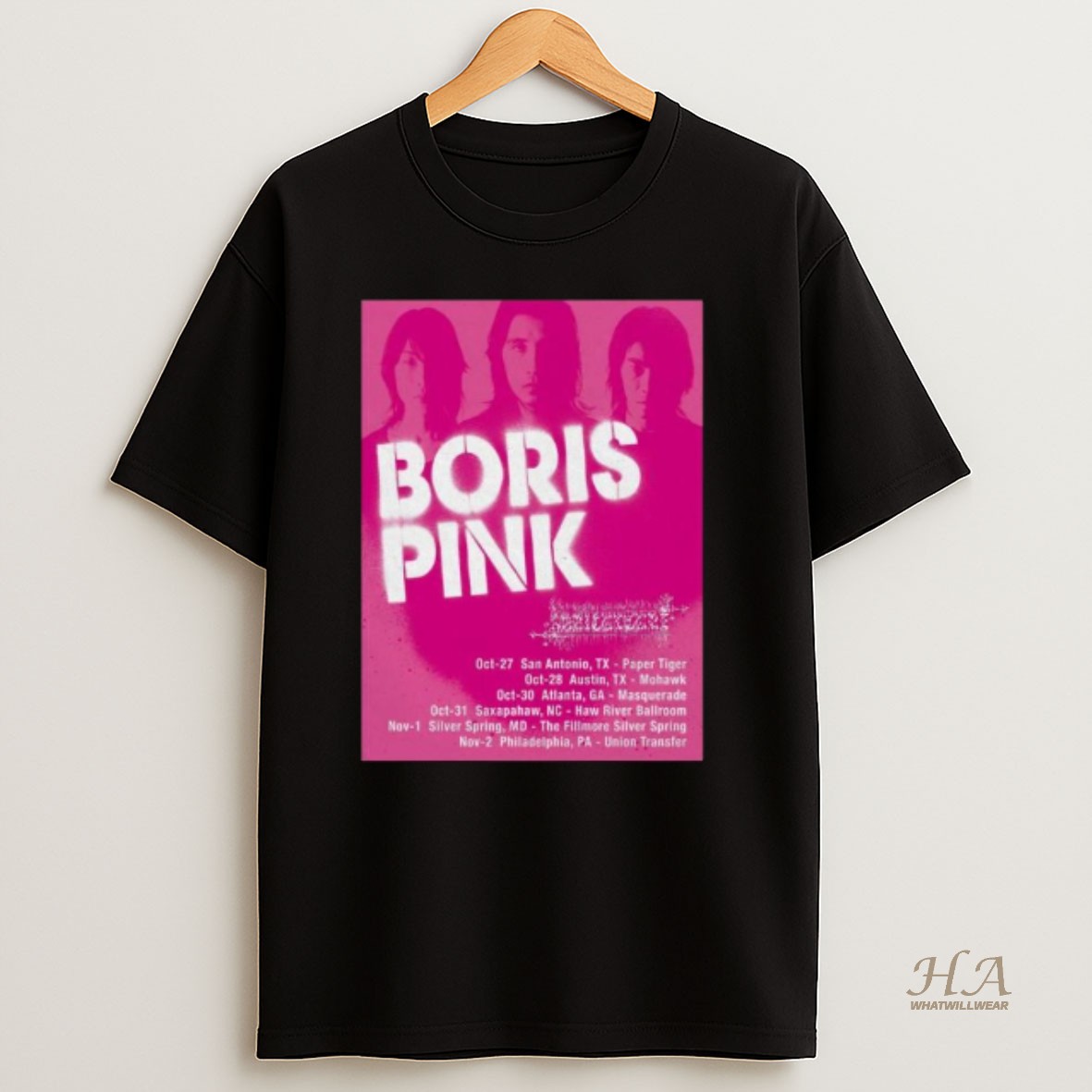 Official Boris Pink 20th Anniversary Tour Long Sleve T Shirt