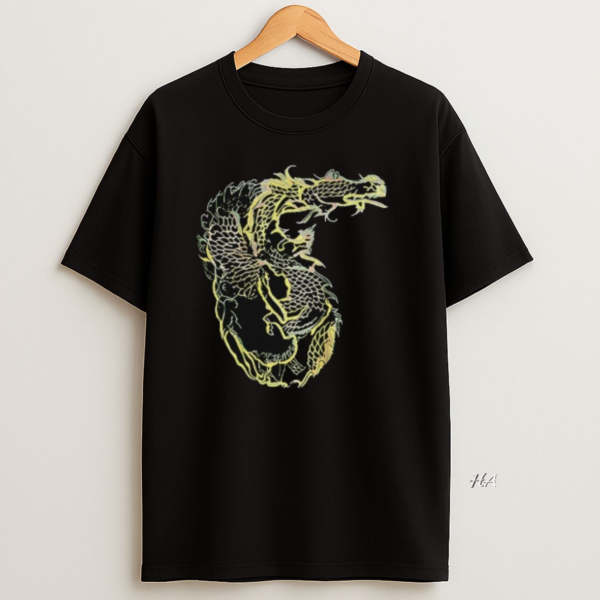 Official Breaking Bad Aaron Paul Jesse Pinkman Dragon T Shirt
