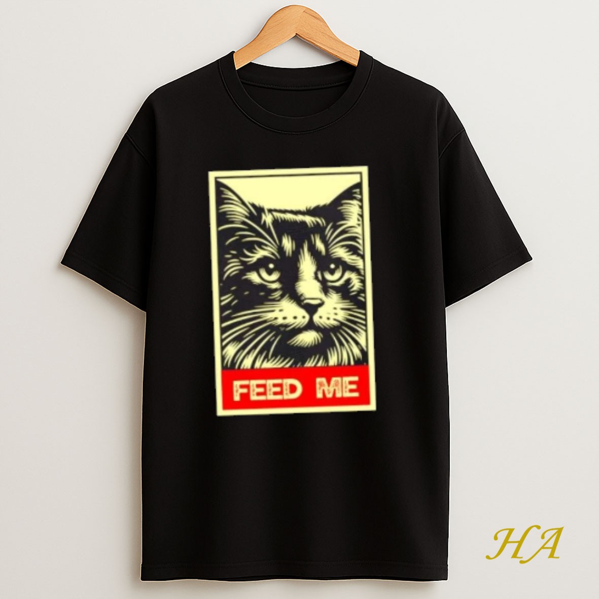 Official Cat Feed Me T Shirt