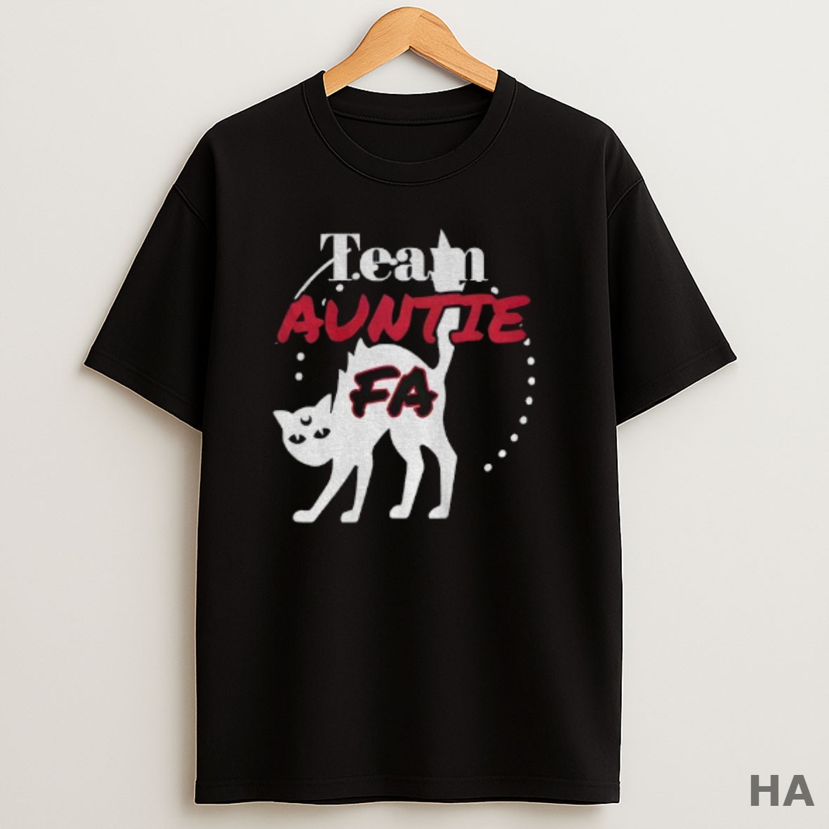Official Cat Team Auntie Fa Meme T Shirt