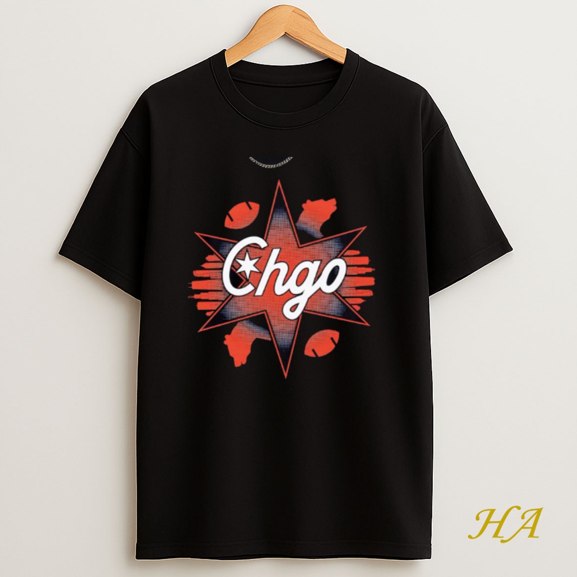 Official Chicago Bears Chgo Star T Shirt