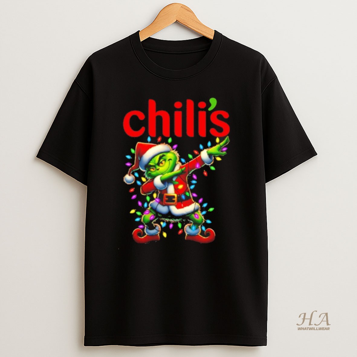 Official Chilis X Grinch Dabbing Christmas 2025 Shirt