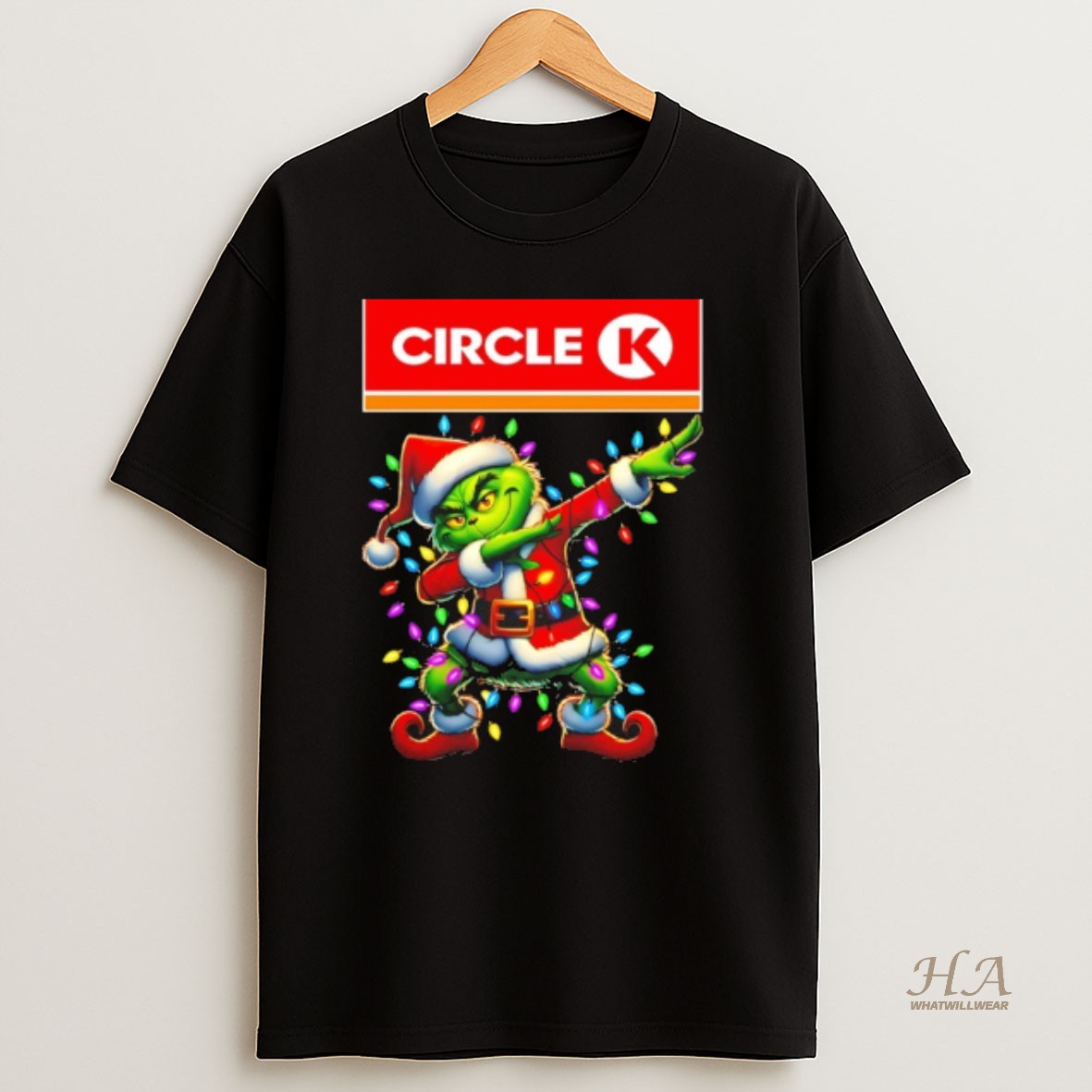Official Circle K X Grinch Dabbing Christmas 2025 Shirt