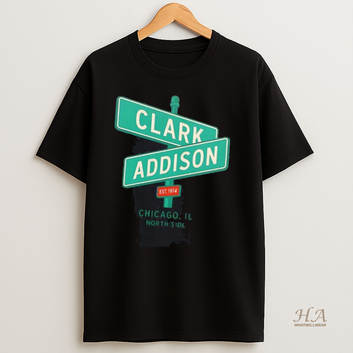 Official Clark And Addison Streets North Side Chicago Shirt