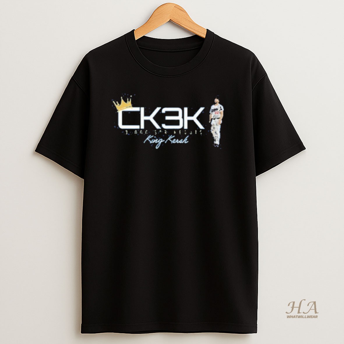 Official Clayton Kershaw 3000 Strikeout T Shirt