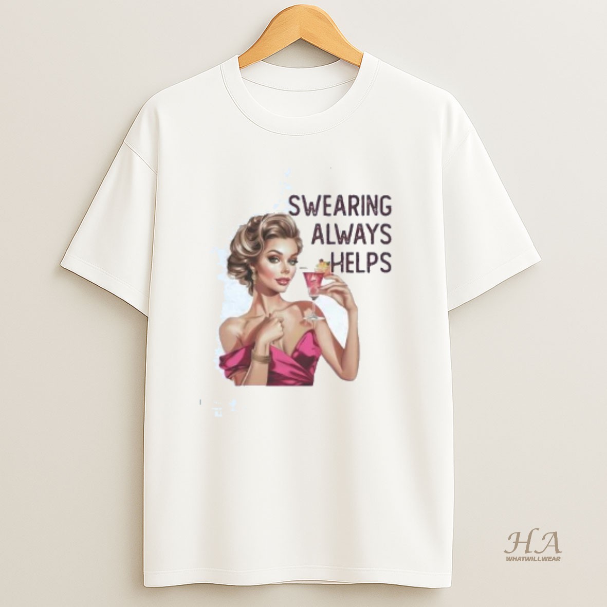 Official Cocktail Swearing Always Helps Shirt