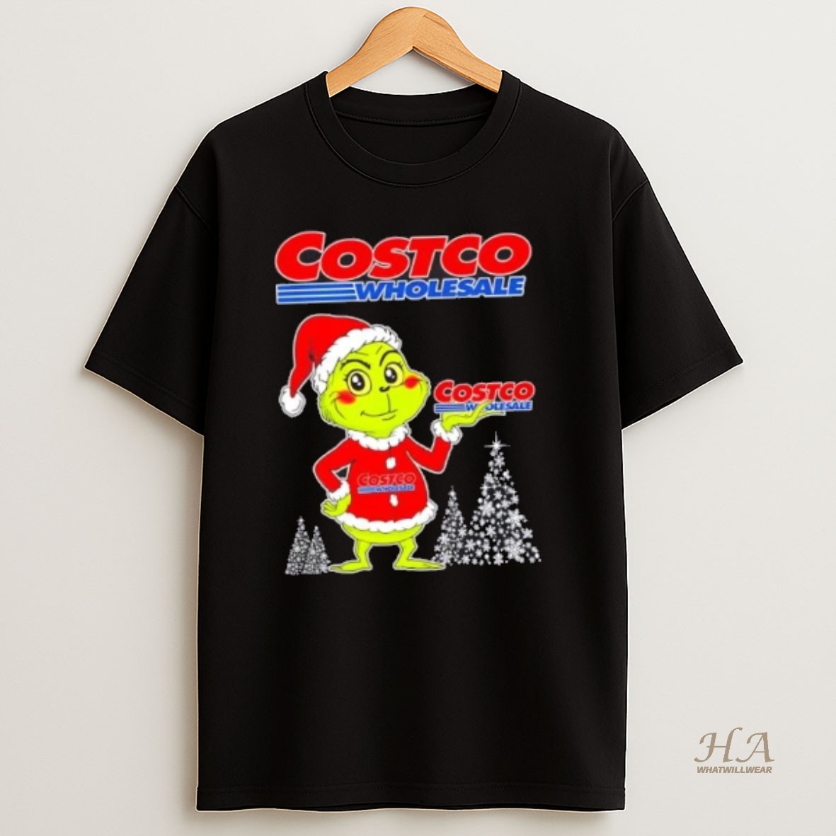 Official Costco Wholesale And Grinchmas Merry Christmas Shirt