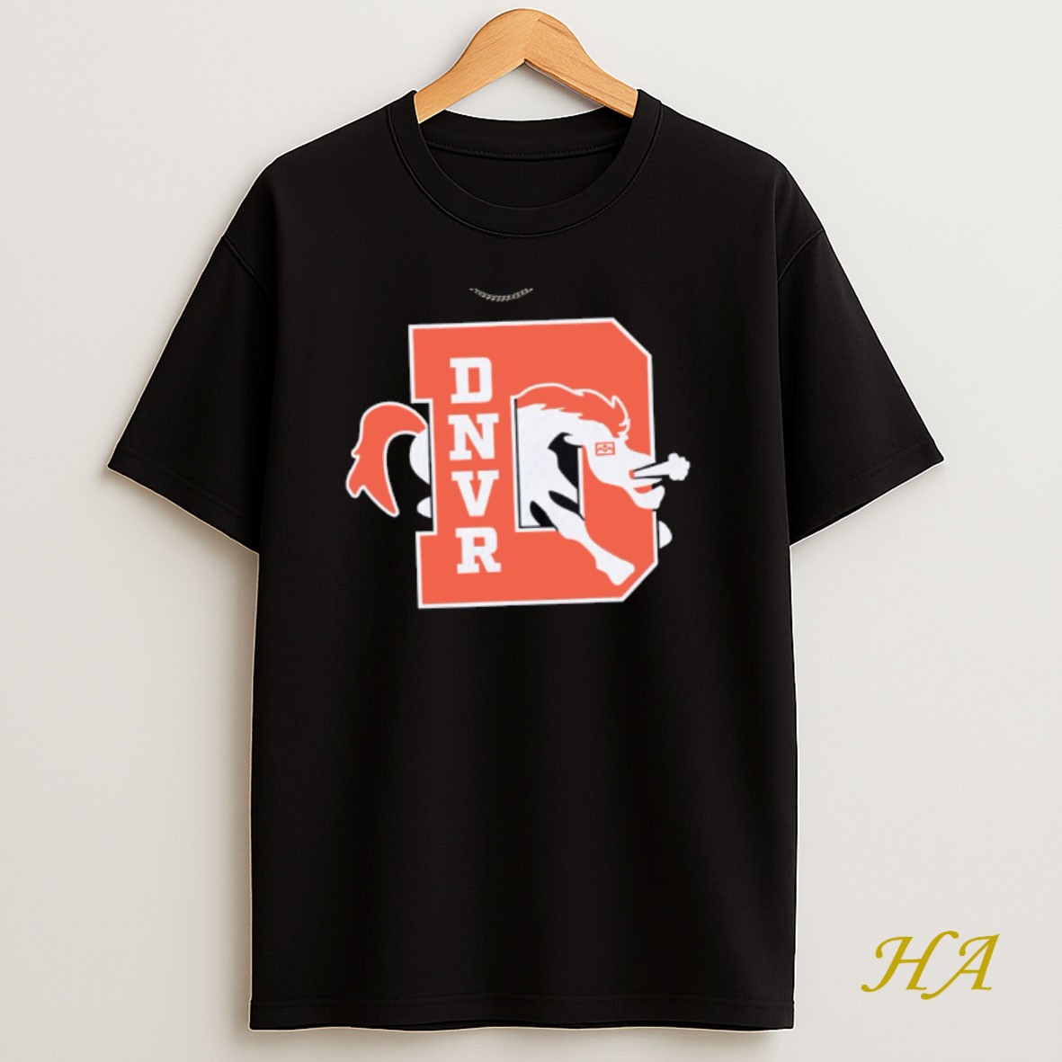Official D Dnvr Denver Broncos T Shirt