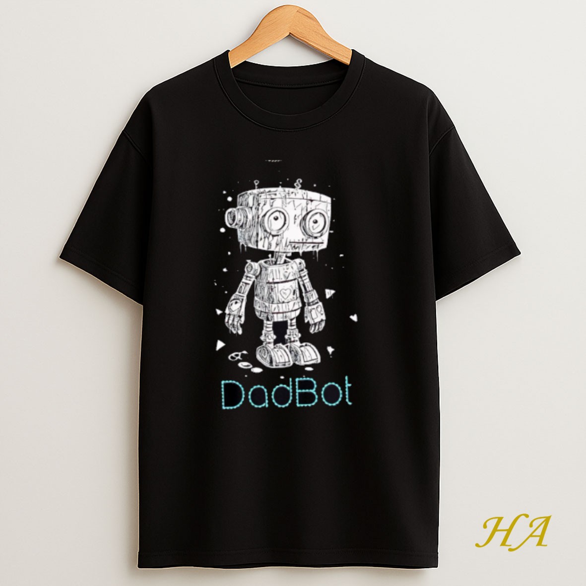 Official Dadbot Avitar Logo Retro T Shirt