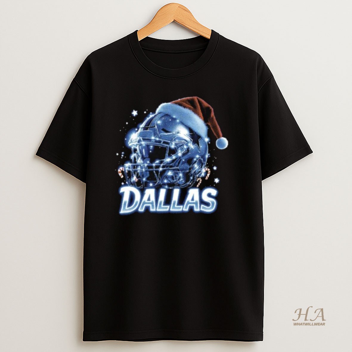 Official Dallas Cowboys Nfl Helmet Merry Christmas 2025 Long Sleve T Shirt