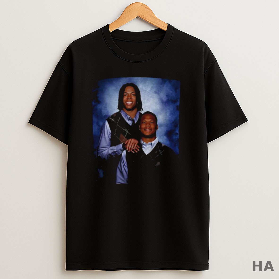 Official David Montgomery And Jahmyr Gibbs Detroit Lions Football Step Brothers Vintage T Shirt