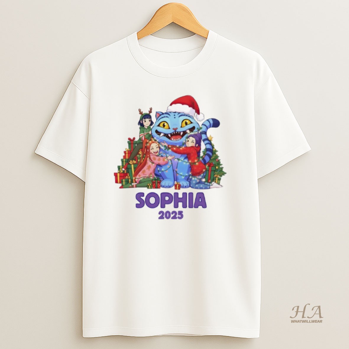 Official Demon Hunters Personalized Kpop Christmas 2025 T Shirt