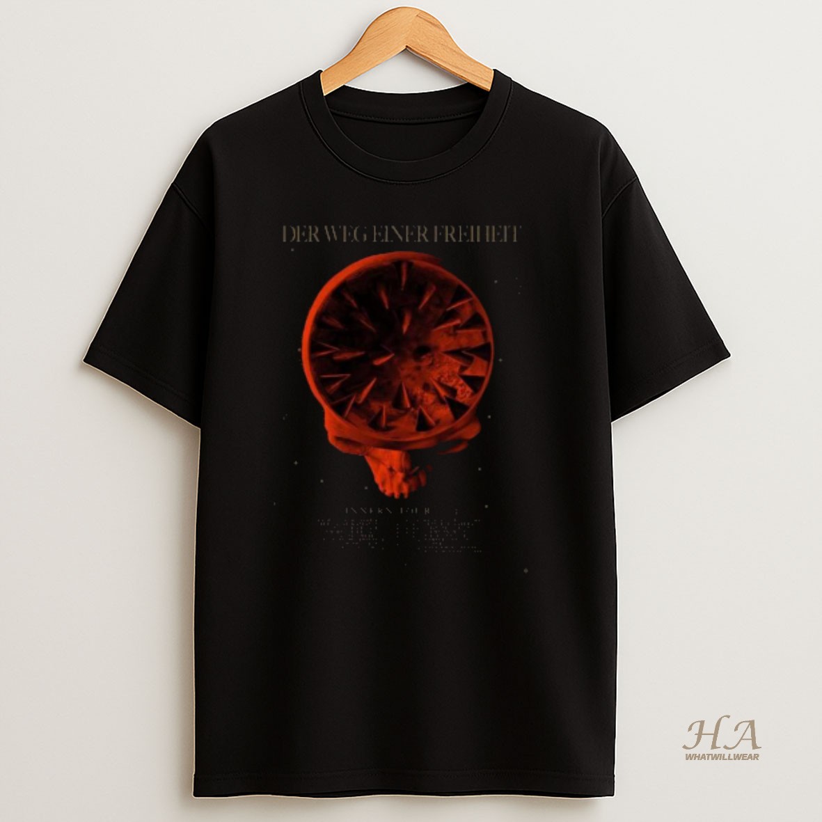 Official Der Weg Einer Freiheit Innern Tour 2025 Long Sleve T Shirt