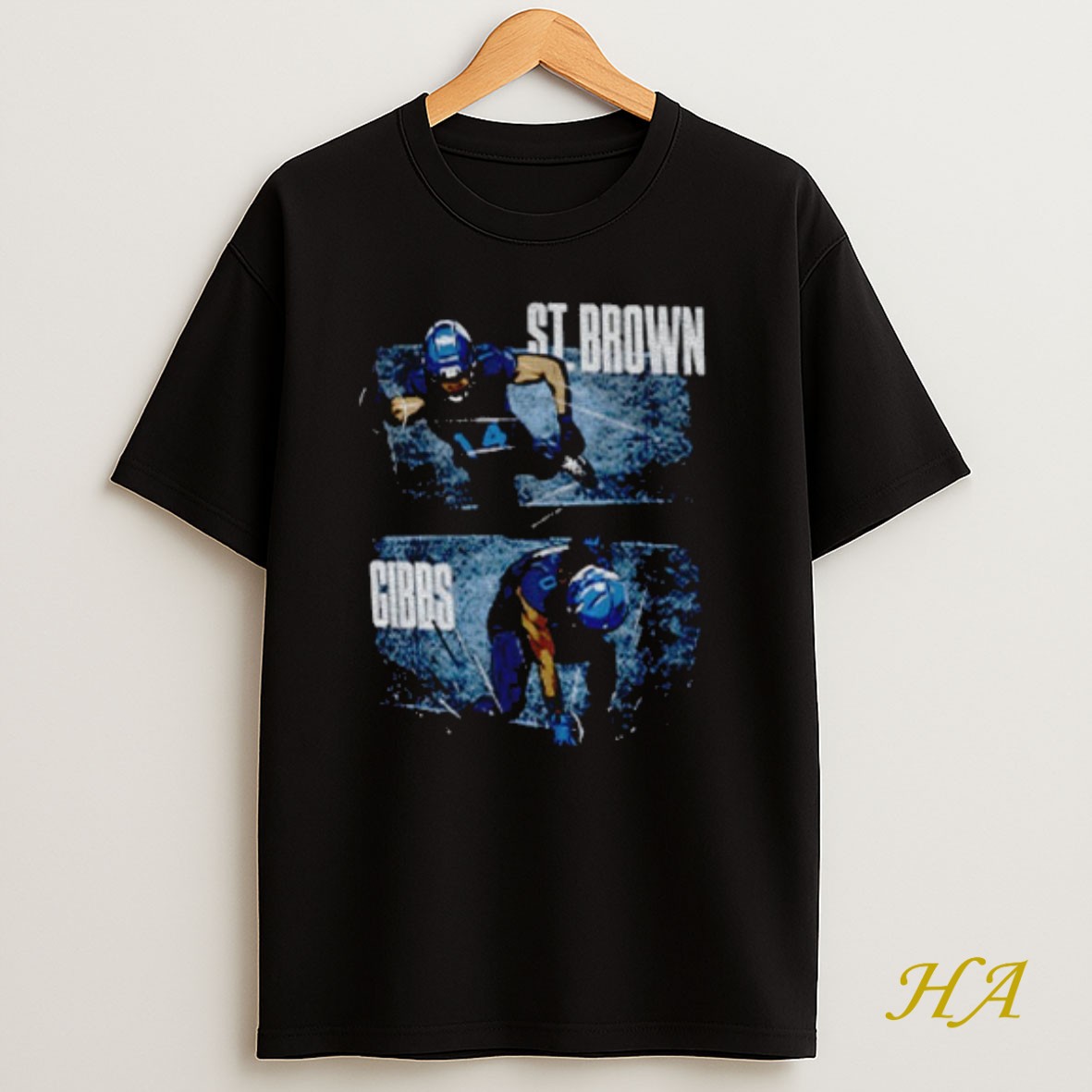 Official Detroit Dynamic Duo Detroit Lions Amon Ra St Shirt