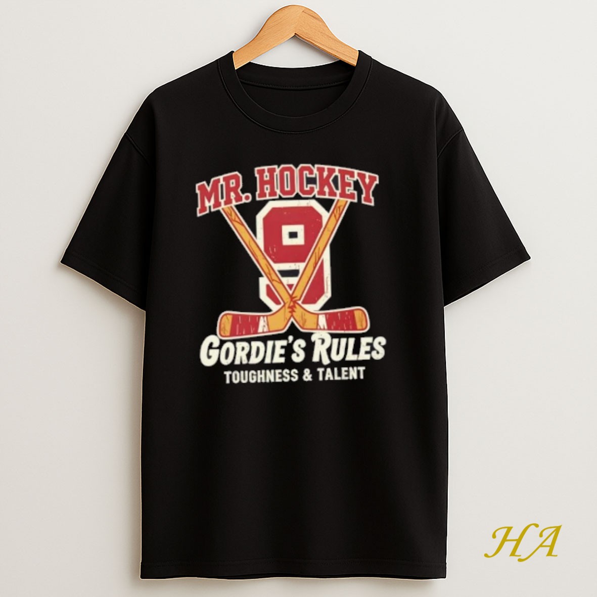 Official Detroit Red Wings Mr T Shirt