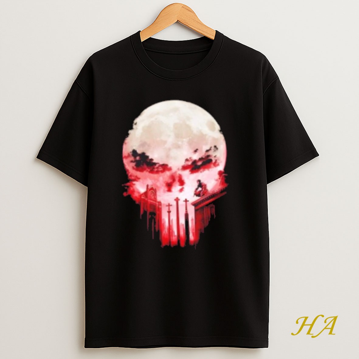 Official Devils Punishmen Skull T Shirt