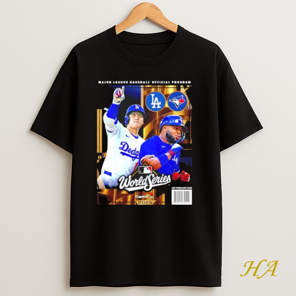 Official Dodgers Vs Blue Jays 2025 Mlb World Series Matchup Shirt