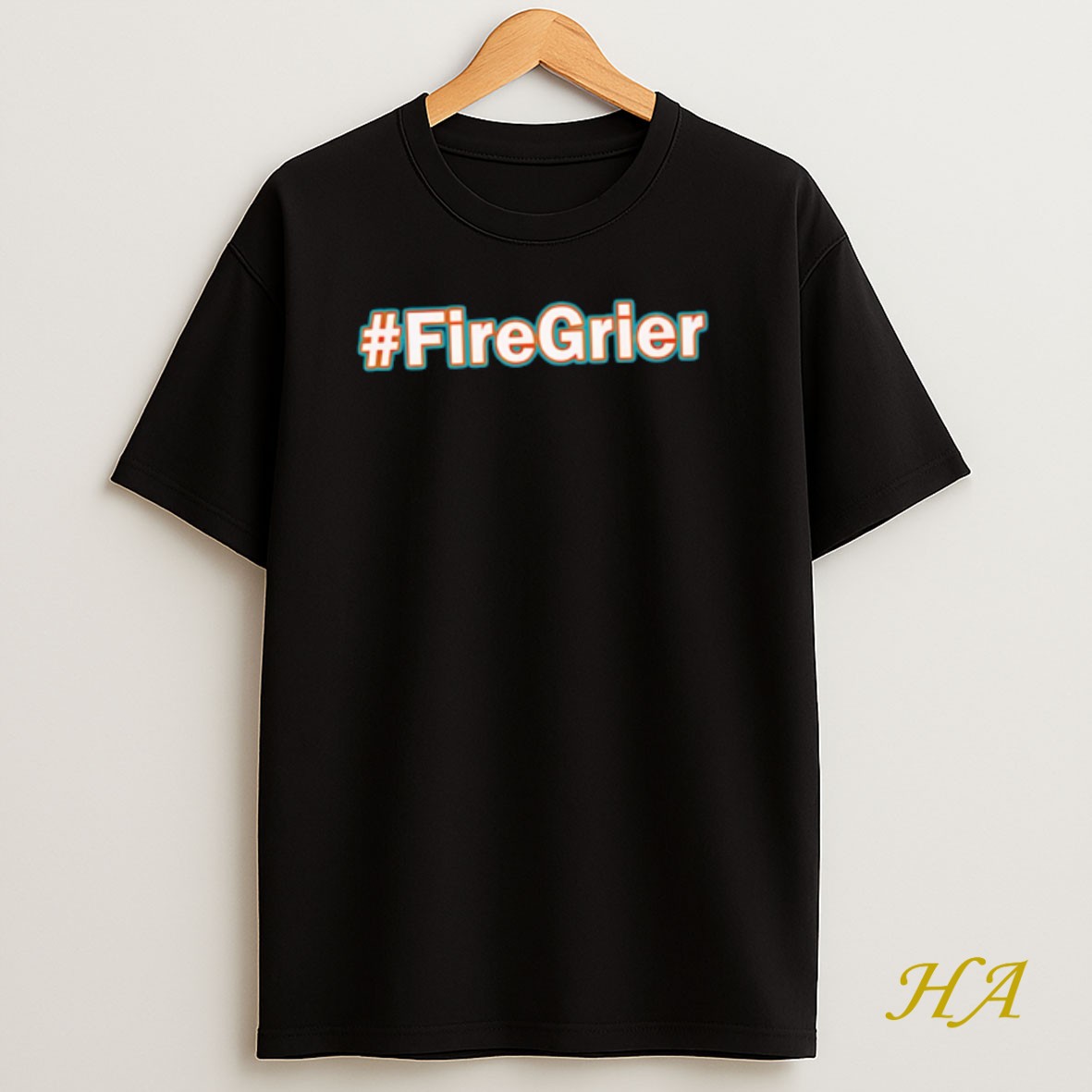 Official Dolphins Talk Fire Grier T Shirt