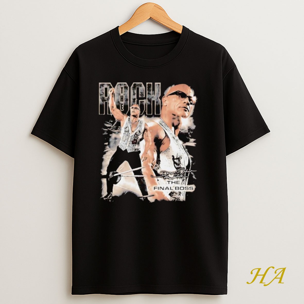 Official Dwayne Johnson The Rock The Final Boss T Shirt