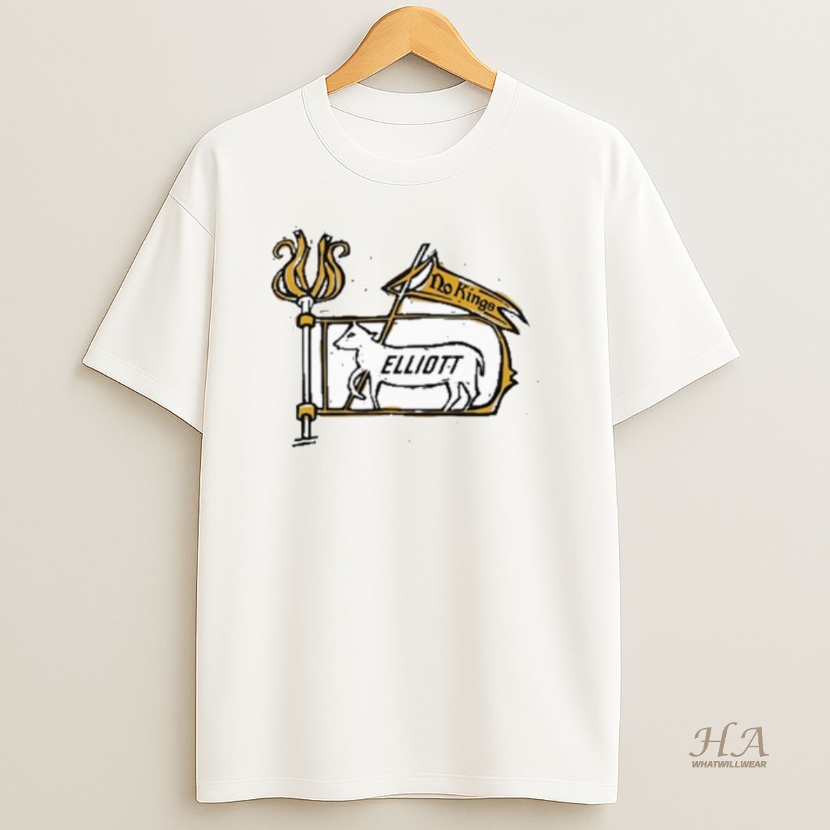 Official Elliott No Kings T Shirt