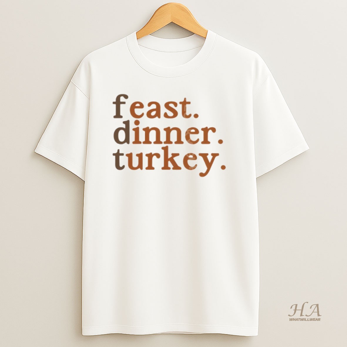 Official Fdt Feast Dinner Turkey Minimalist Pro Immigrant Thanksgiving Shirt