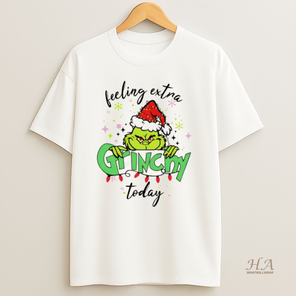 Official Feeling Extra Grincy Today Christmas Shirt