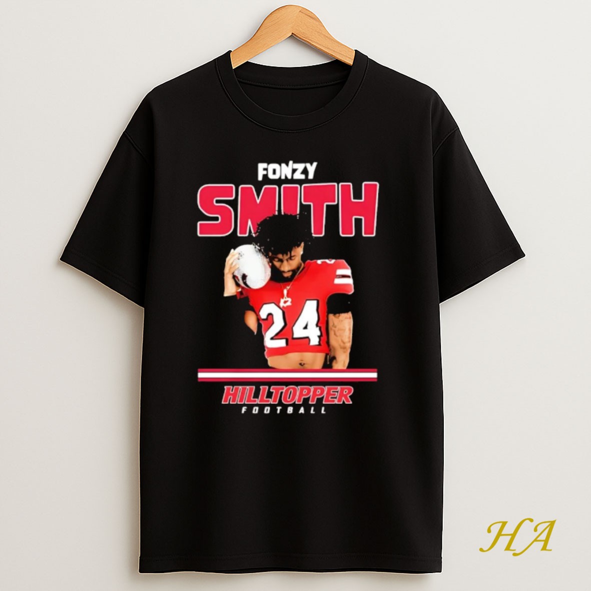 Official Fonzy Smith Illustrated Western Kentucky Hilltoppers T Shirt