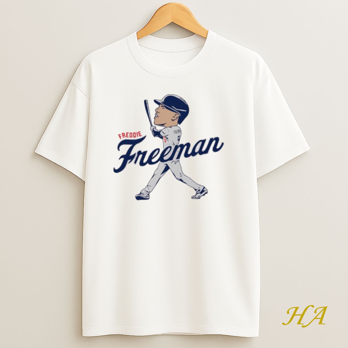 Official Freddie Freeman Caricature Los Angeles Dodgers Mlb T Shirt