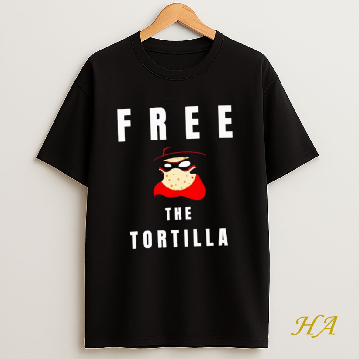 Official Free The Tortilla Dark T Shirt