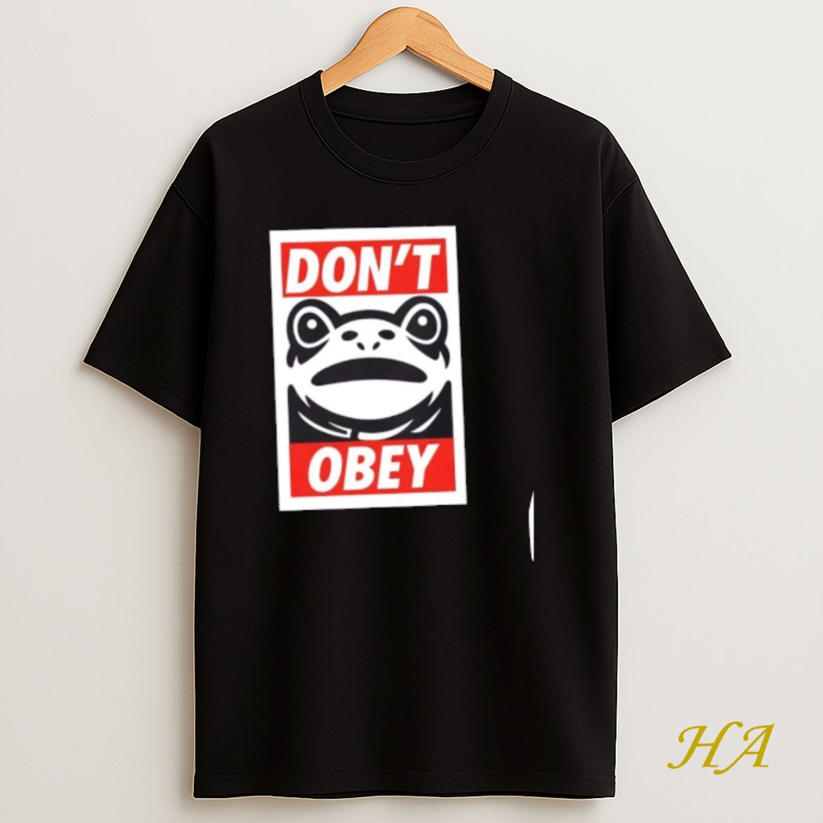 Official Frog Dont Obey T Shirt