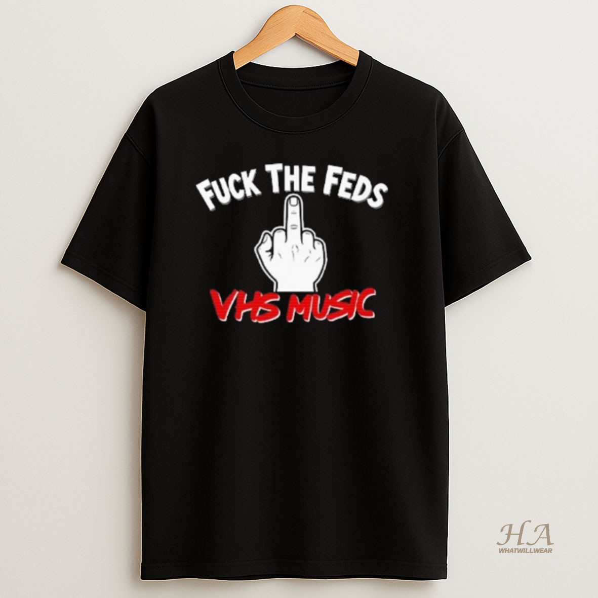 Official Fuck The Feds Vhs Music Long Sleve T Shirt