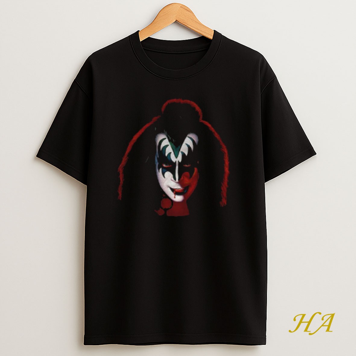 Official Gene Simmons Kiss Solo Album Artwork T Shirt