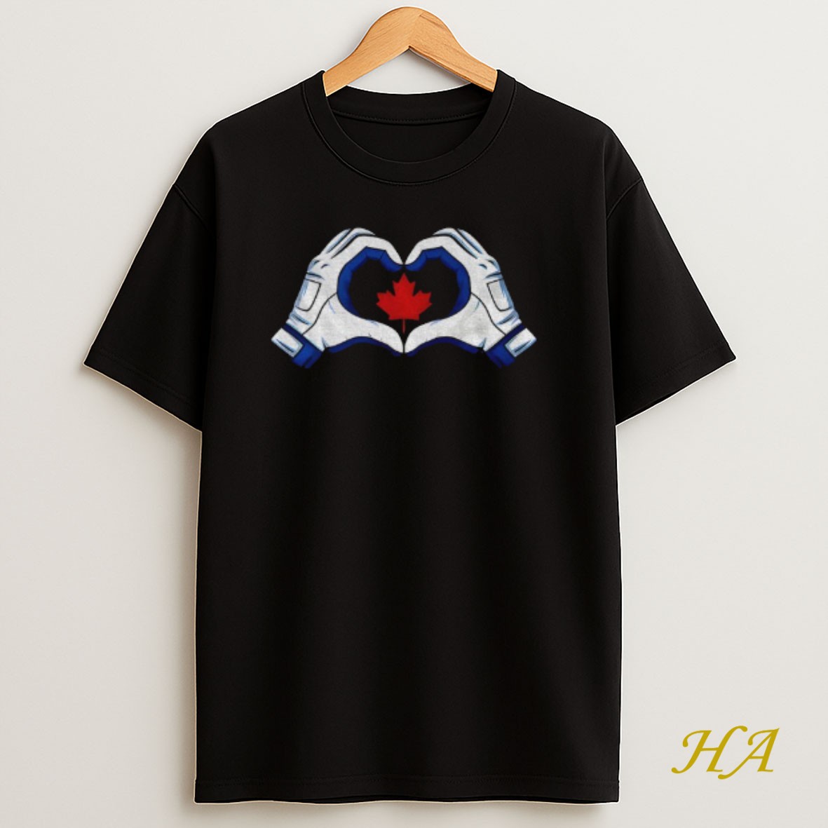 Official Georges Hand Heart And A Maple Leaf Vladimir Guerrero Toronto Blue Jays Mlb Baseball T Shirt