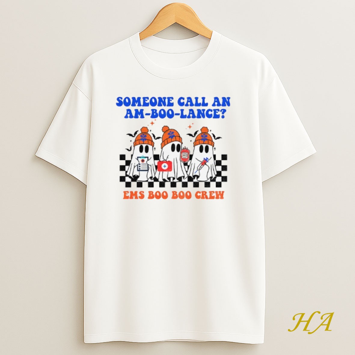 Official Ghost Ems Boo Boo Crew On Duty To Save Your Boo Ty Nursing Halloween Shirt