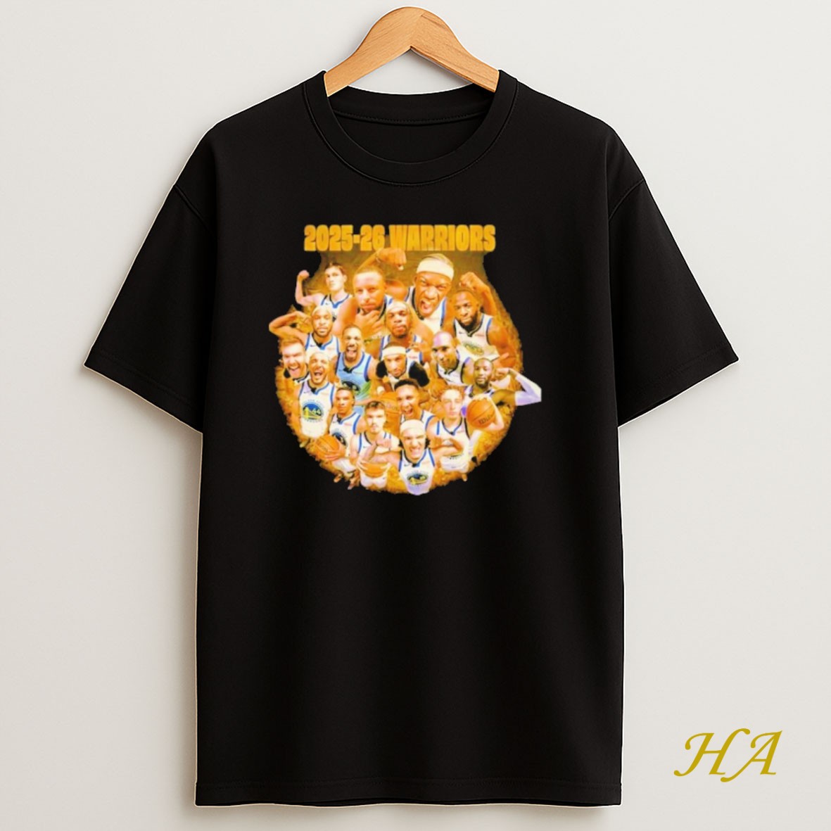Official Golden State Warriors 2025 26 Warriors Team Players Shirt