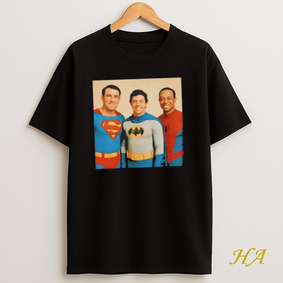Official Golf Legends Superheroes T Shirt