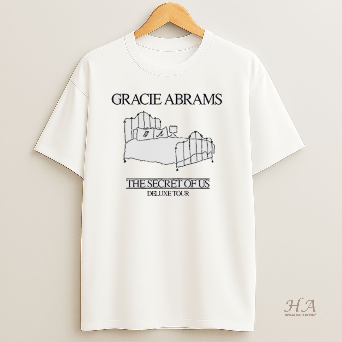 Official Gracie Abrams The Secret Of Us Deluxe Tour Shirt