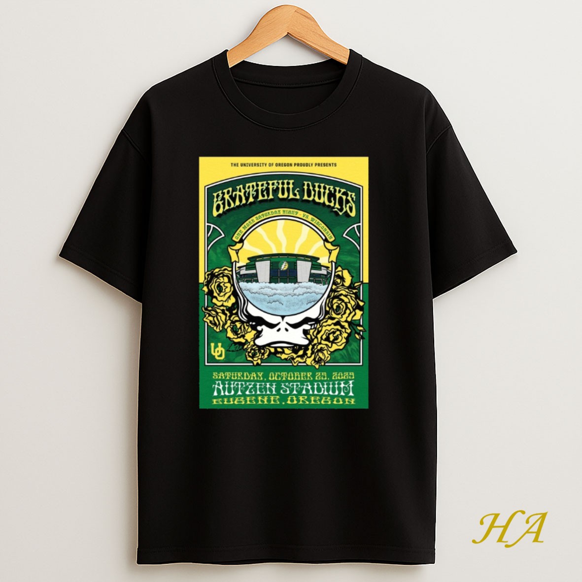 Official Grateful Ducks Saturday October 25 2025 Shirt