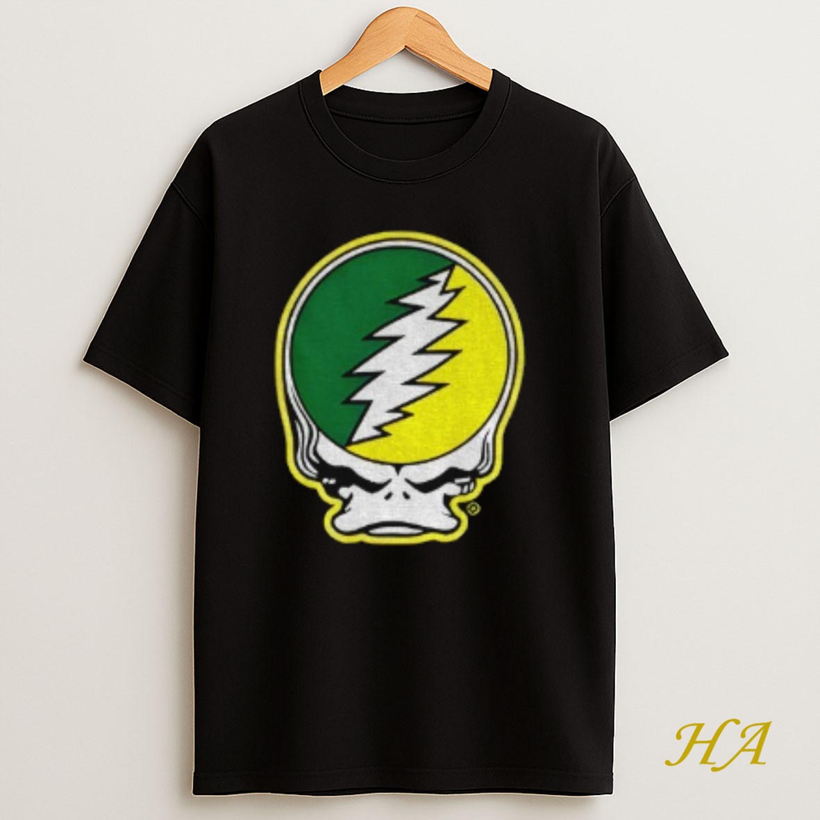 Official Grateful Ducks Logo The Oregon Ducks New Grateful Dead T Shirt