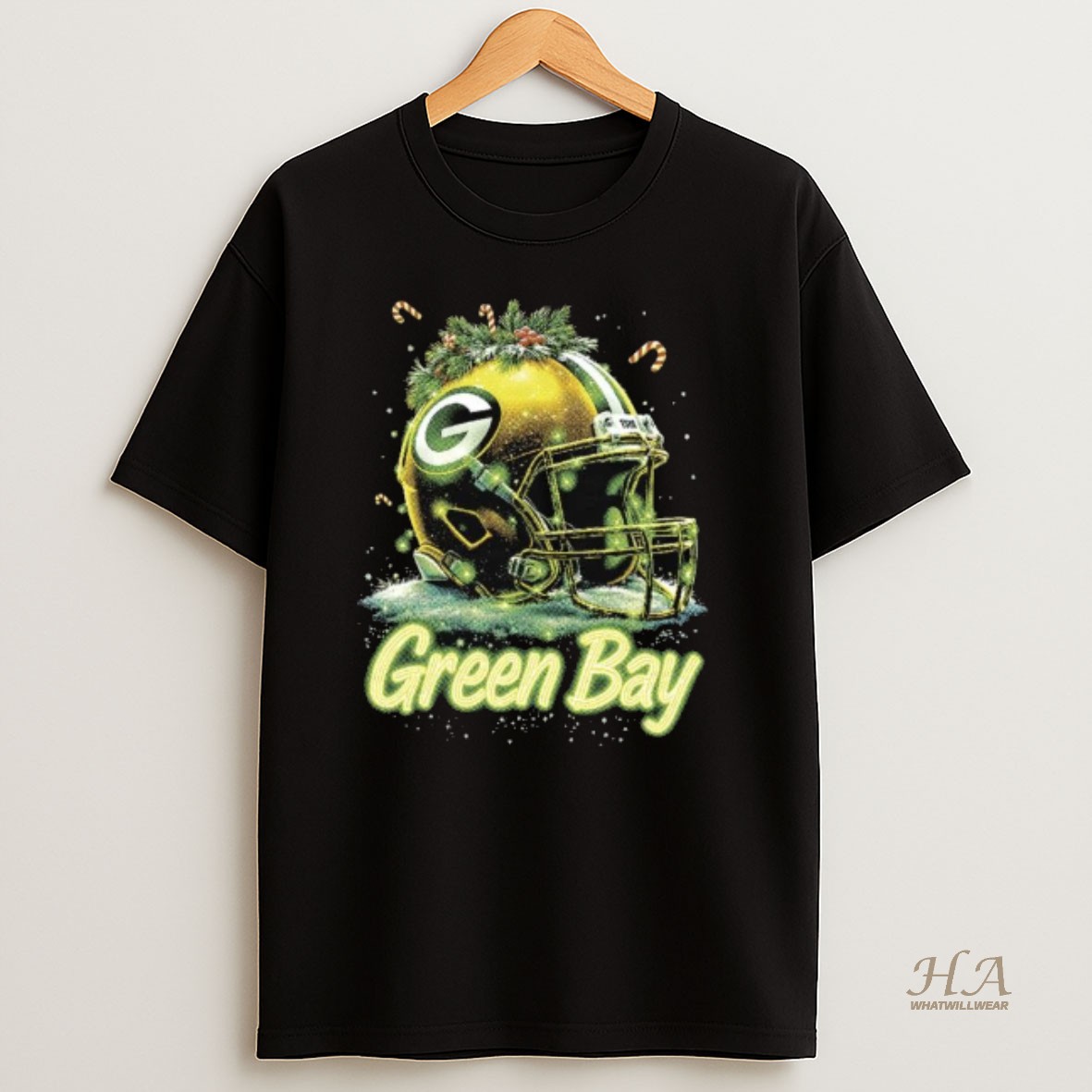Official Green Bay Packers Nfl Helmet Merry Christmas 2025 Long Sleve T Shirt