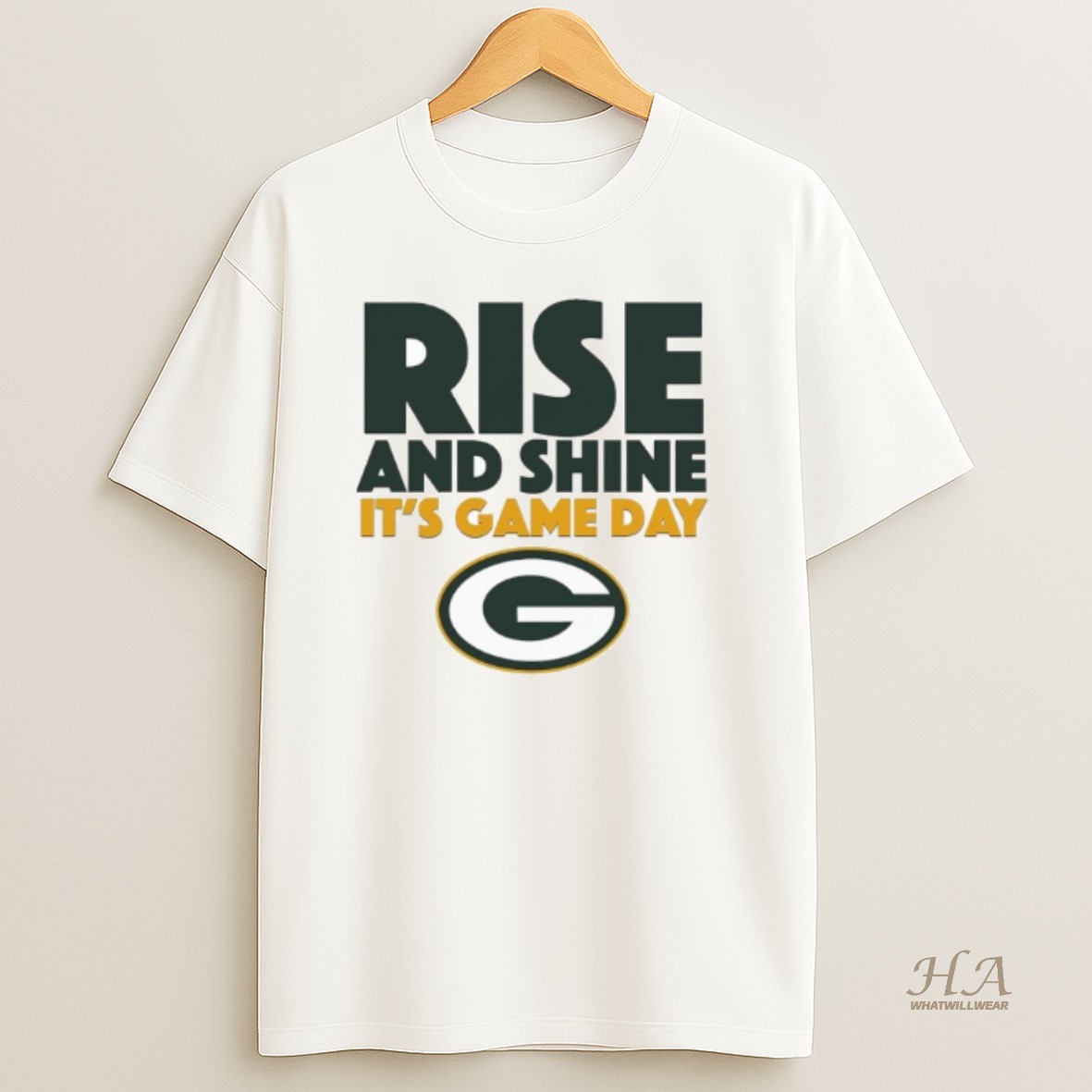 Official Green Bay Packers Rise And Shine Its Gameday T Shirt